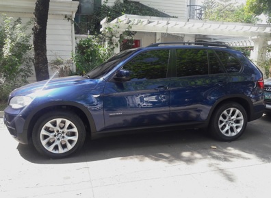 Blue 2011 Bmw X5 at 30000 km for sale in Quezon City 