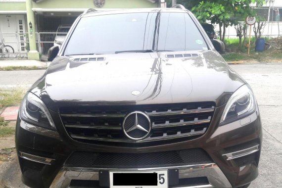 Used 2014 Mercedes-Benz Ml-Class for sale in Quezon City 
