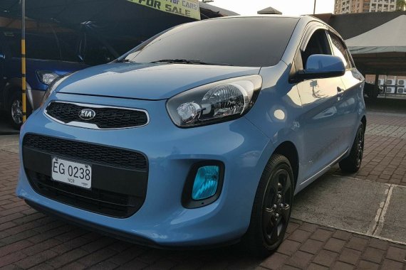 Sell Blue 2016 Kia Picanto Manual in Pasig City