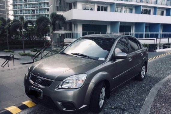 Grey 2010 Kia Rio Automatic for sale