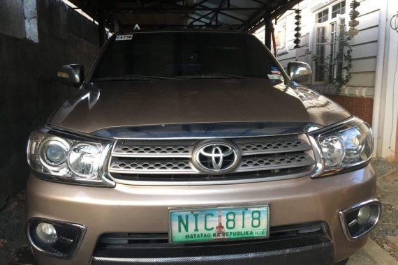 2011 Toyota Fortuner for sale in Metro Manila 