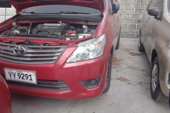 Red Toyota Innova 2016 for sale in Quezon City