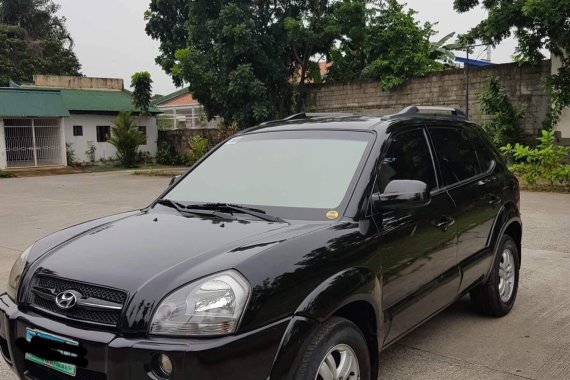 Selling Black Hyundai Tucson 2008 Automatic Diesel