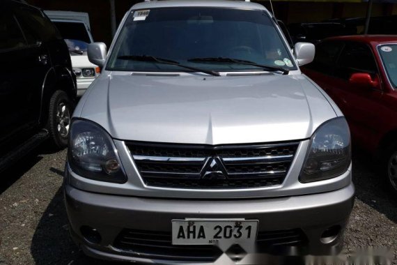 Silver Mitsubishi Adventure 2014 Manual Diesel for sale