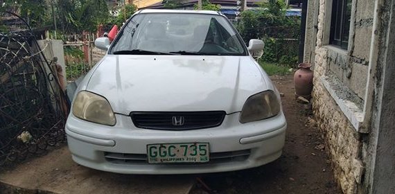 White Honda Civic 1996 Sedan for sale in Cebu 