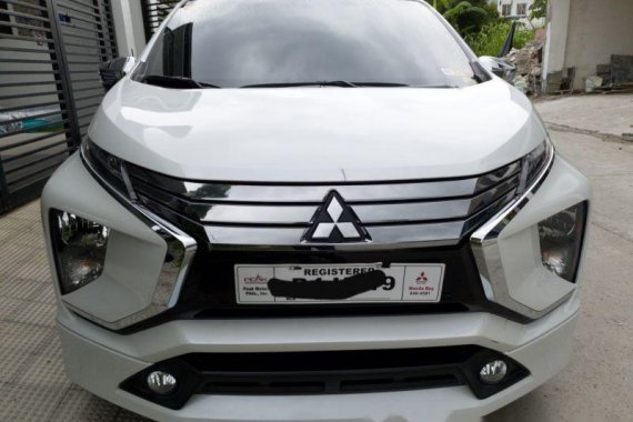 Pearlwhite Mitsubishi Xpander 2019 at 6000 km for sale 