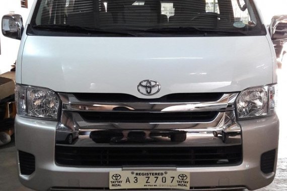 Sell White 2018 Toyota Hiace Manual Diesel at 12000 km 