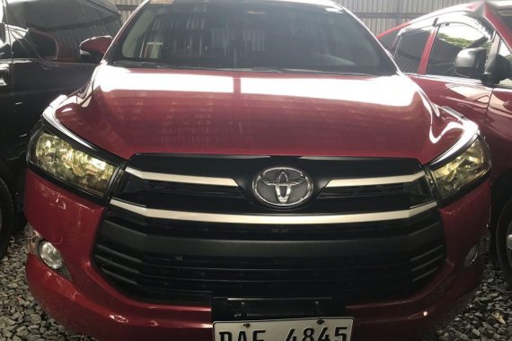Selling Red Toyota Innova 2017 in Quezon City 