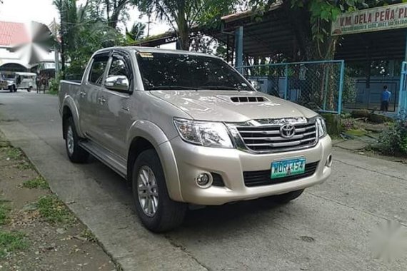 2014 Toyota Hilux for sale in Quezon City 