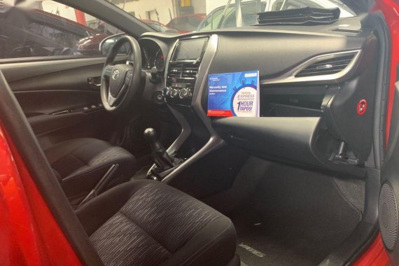 Red Toyota Yaris 2018 for sale in Quezon City