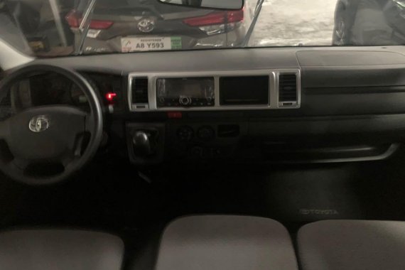 Selling Black Toyota Hiace 2018 Manual Diesel at 1900 km 