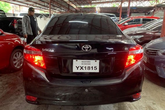 Black Toyota Vios 2016 Manual for sale in Quezon City
