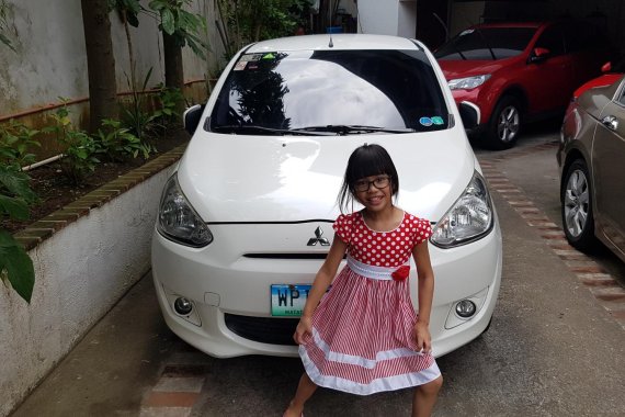 Selling Used Mitsubishi Mirage 2013 Hatchback in Metro Manila 