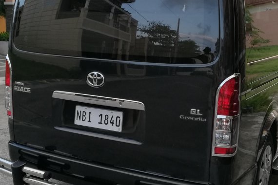 Selling Black Toyota Hiace 2017 Automatic in Las Pinas 