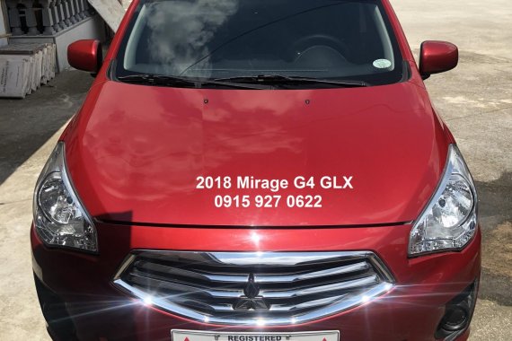 Red 2018 Mitsubishi Mirage G4 Sedan at 7400 km for sale 