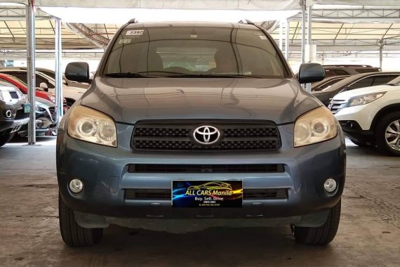 Blue 2007 Toyota Rav4 Automatic Gasoline for sale 