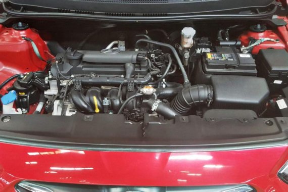 Red 2017 Hyundai Accent Manual for sale in Quezon City 