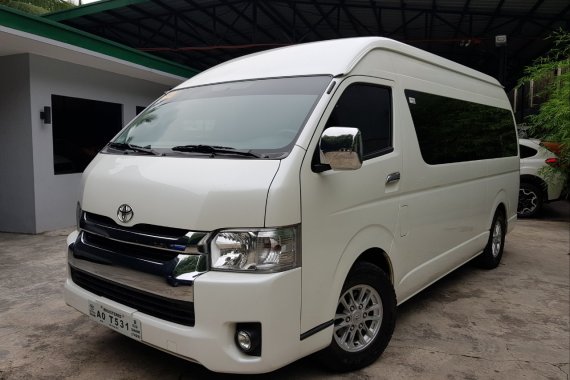 Sell Used 2017 Toyota Hiace at 20000 km in Quezon City 