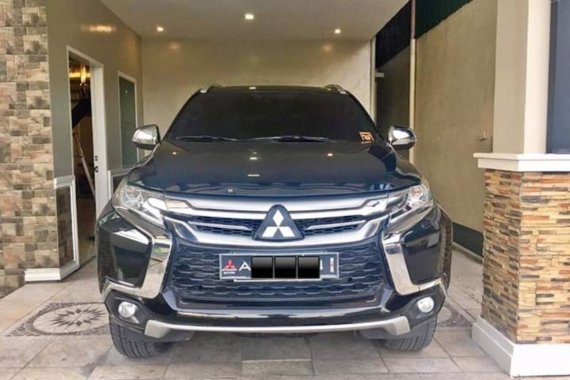 Black Mitsubishi Montero Sport 2016 for sale in Davao City 