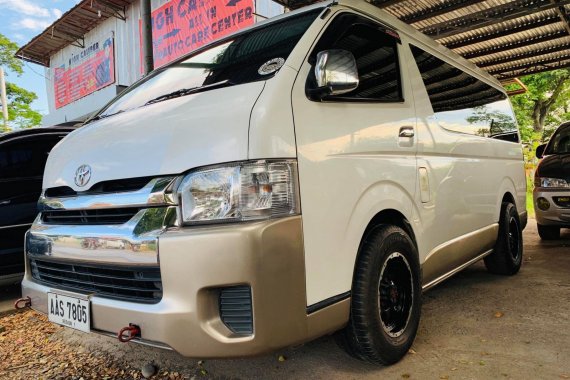 Sell White 2014 Toyota Hiace Manual Diesel at 50000 km 