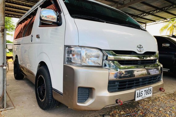 Sell White 2014 Toyota Hiace Manual Diesel at 50000 km 