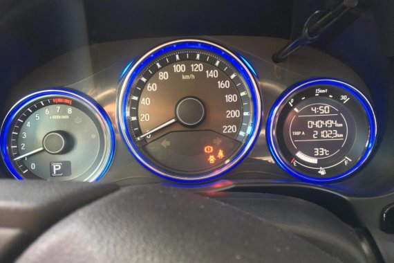 Black Honda City 2014 at 40000 km for sale 