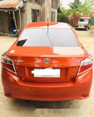 Selling Orange Toyota Vios 2014 Automatic Gasoline 