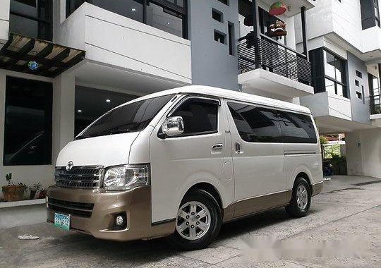 Sell White 2014 Toyota Hiace in Quezon City