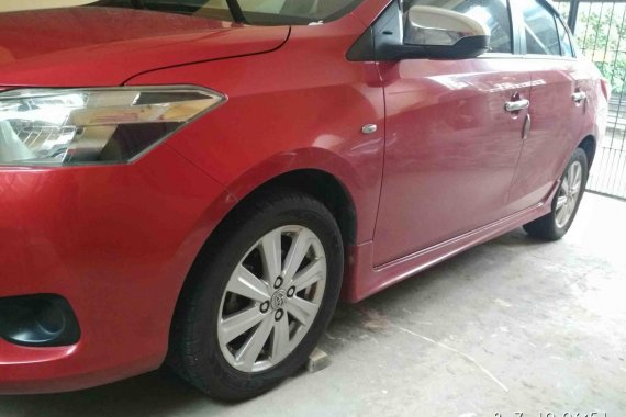 Selling Red Toyota Vios 2014 Sedan at 38000 km 