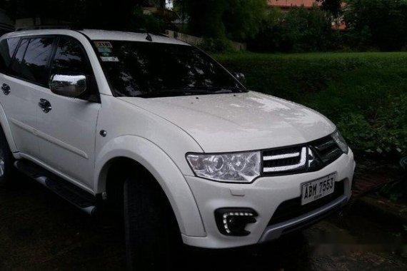 White Mitsubishi Montero Sport 2015 for sale in Muntinlupa