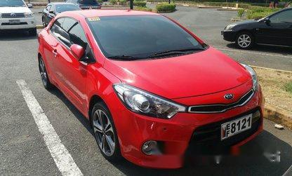 Red Kia Forte 2016 Automatic for sale 