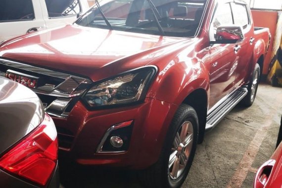 Red Isuzu D-Max 2017 Truck Manual Diesel for sale