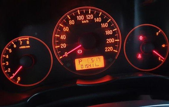 Red Honda City 2017 at 15411 km for sale