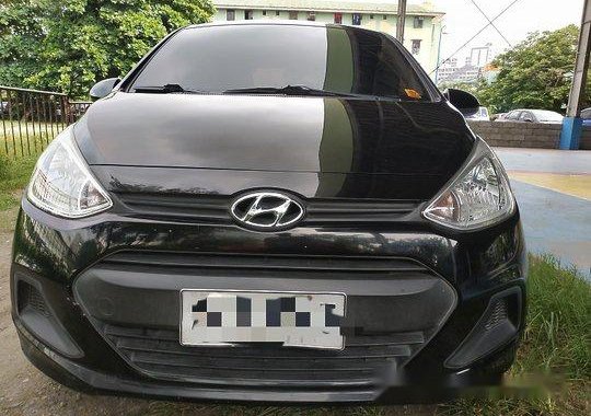 Black Hyundai Grand i10 2014 Manual Gasoline for sale