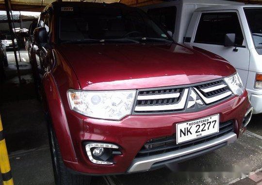 Sell Red 2015 Mitsubishi Montero Sport at 26979 km 