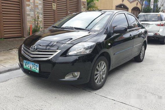 Selling Black Toyota Vios 2013 Manual Gasoline at 51000 km 