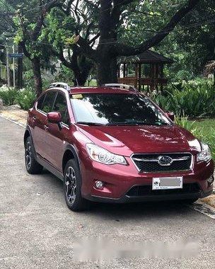 Sell Red 2015 Subaru Xv Automatic Gasoline at 25000 km 