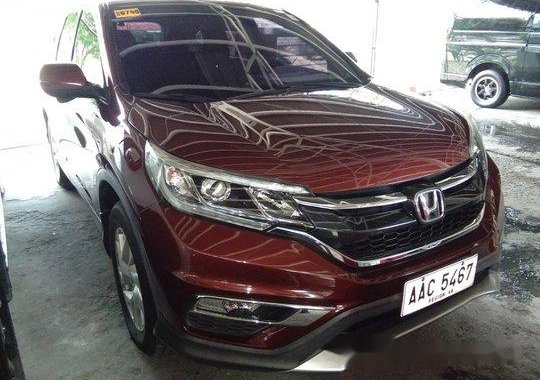 Selling Honda Cr-V 2016 Automatic Gasoline