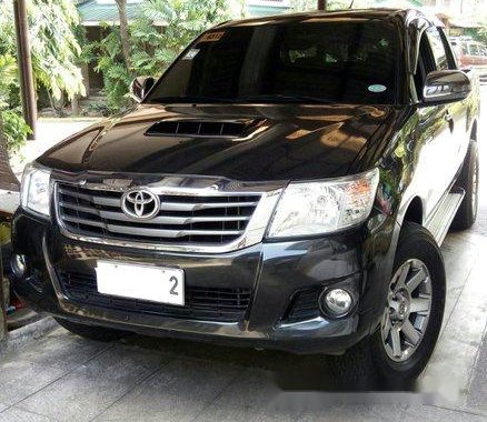 Black Toyota Hilux 2014 Manual for sale  