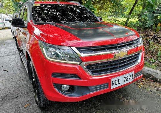 Red Chevrolet Trailblazer 2017 Automatic Diesel for sale