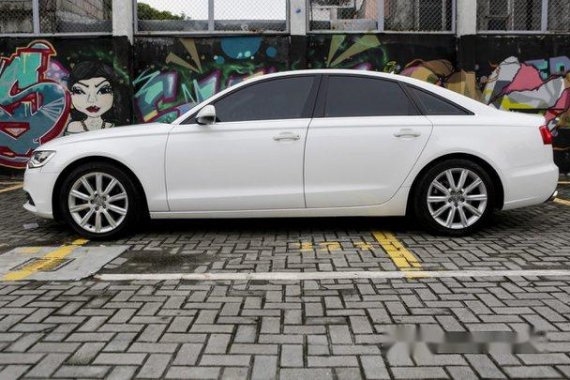 Selling White Audi A6 2012 in Quezon City