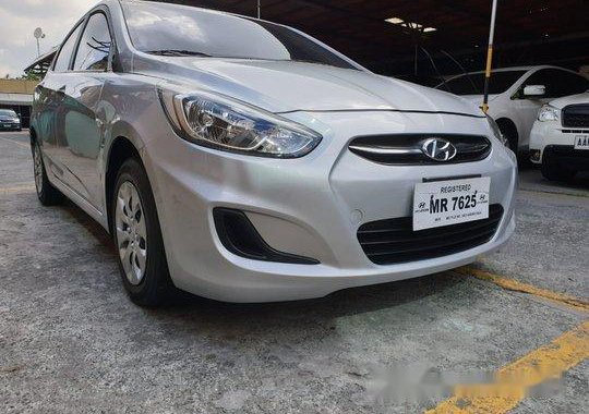 Silver Hyundai Accent 2017 at 47000 km for sale