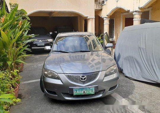 Grey Mazda 3 2005 at 110000 km for sale 