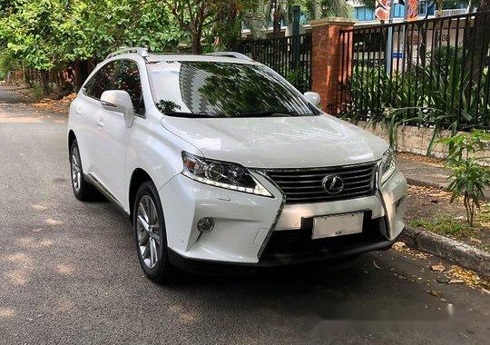 White Lexus Rx 350 2014 for sale in Makati 