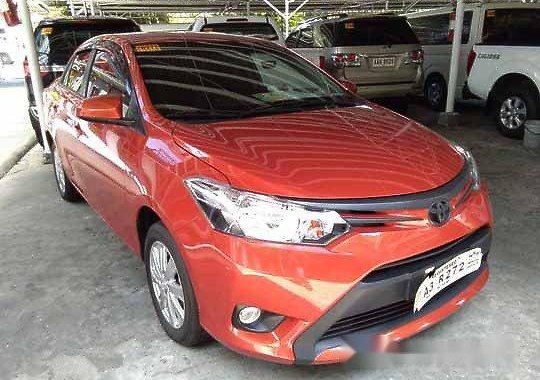 Orange Toyota Vios 2018 Automatic Gasoline for sale 