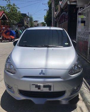 Silver Mitsubishi Mirage 2015 at 17400 km for sale