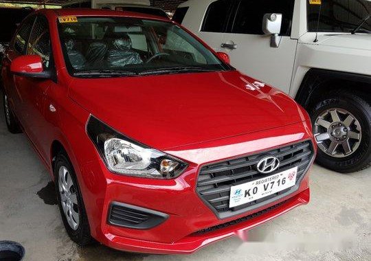 Red Hyundai Reina 2019 Manual Gasoline for sale