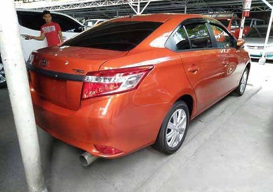 Orange Toyota Vios 2018 Automatic Gasoline for sale 