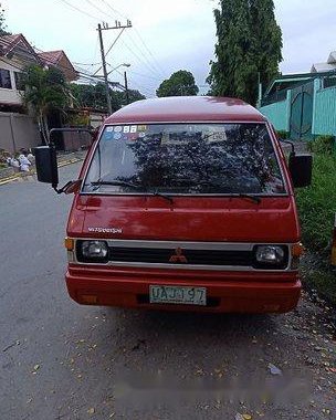 Selling Red Mitsubishi L300 1995 Manual Diesel in Parañaque