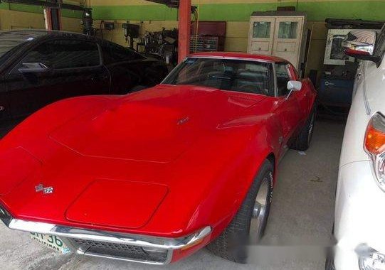 Red Chevrolet Corvette 1970 Manual Gasoline for sale 